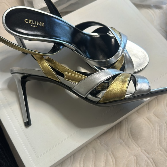 Celine Paris strap high heel sandals - Picture 3 of 10